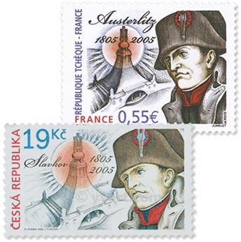 2005 - Emissão conjunta-França-República Checa