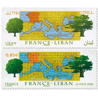 2008 - Emissão conjunta-França-Líbano