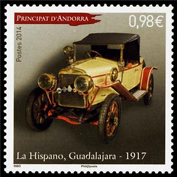 nr 750 -Stamp Andorra Mail