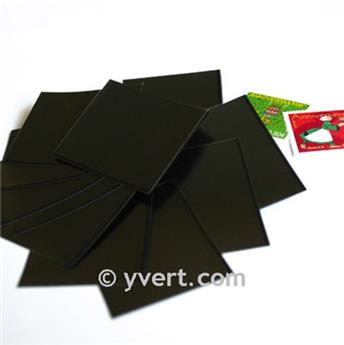 Filoestuches costura simple - AnchoxAlto: 69 x 266 mm (Fondo negro)