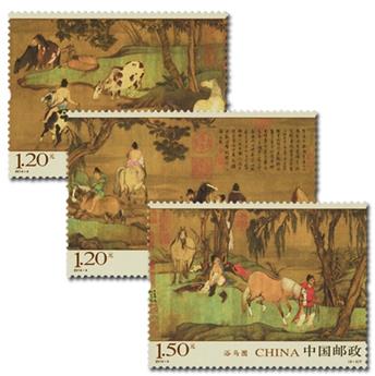 n° 5109/5111 - Stamp China Mail