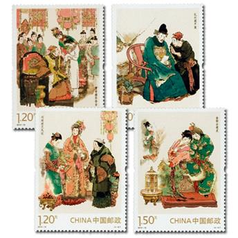 n° 5134/5137 - Timbre Chine Poste