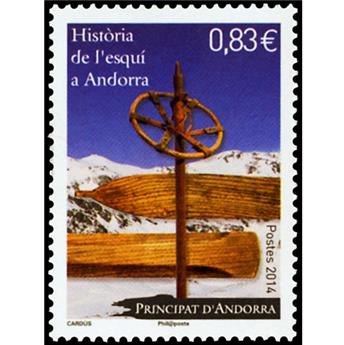 n° 760 - Selo Andorra Correio