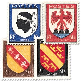 nr. 755/758 -  Stamp France Mail