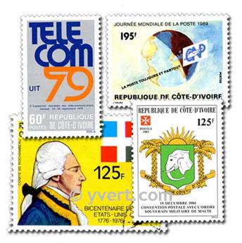 COSTA DO MARFIM: lote de 50 selos