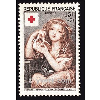 n° 1007 -  Selo França Correios