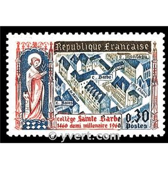 nr. 1280 -  Stamp France Mail