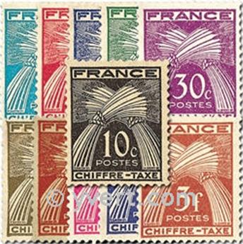 n° 67/77 -  Selo França Taxa