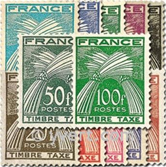 n° 78/89 -  Selo França Taxa