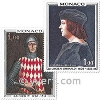 nr. 734/735 -  Stamp Monaco Mail