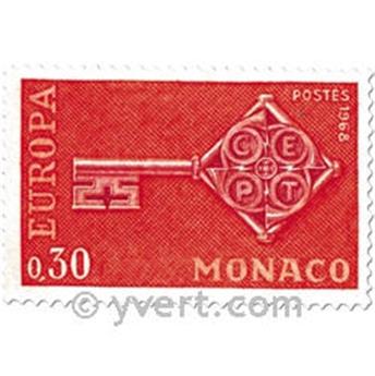 n° 749/751 -  Selo Mónaco Correios