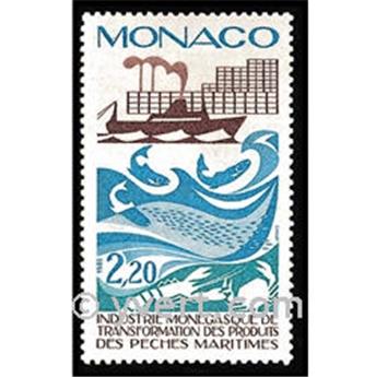 n° 1499 -  Selo Mónaco Correios