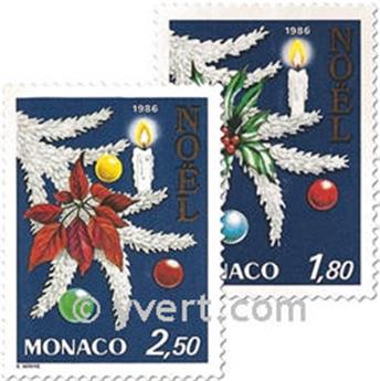 n° 1554/1555 -  Timbre Monaco Poste