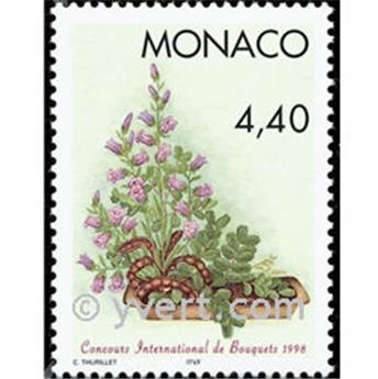 n° 2138 -  Selo Mónaco Correios