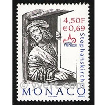 n° 2253 -  Selo Mónaco Correios