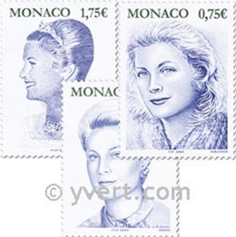 n° 2456/2458 (BF 89) -  Timbre Monaco Poste