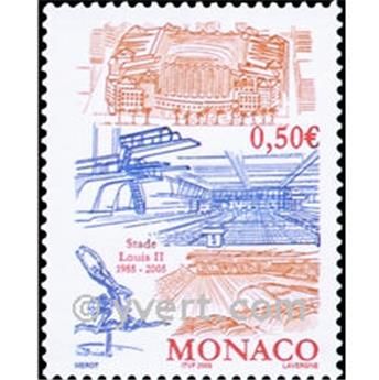 n° 2463 -  Selo Mónaco Correios