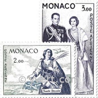 n° 73/78 -  Timbre Monaco Poste aérienne