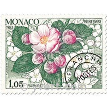 n° 78/81 -  Selo Mónaco Pré-obliterados