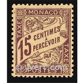 n° 5 -  Timbre Monaco Taxe