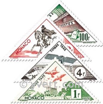 nr. 39A/55 -  Stamp Monaco Revenue stamp