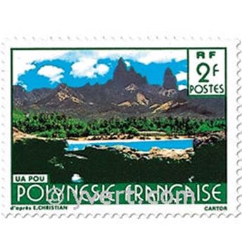 n° 252/255 -  Timbre Polynésie Poste