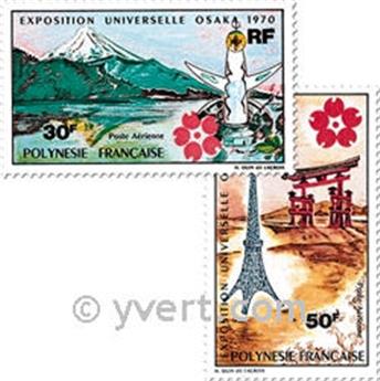 nr. 32/33 -  Stamp Polynesia Air Mail