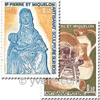 n° 443/444 -  Timbre Saint-Pierre et Miquelon Poste