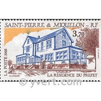 n.o 584 -  Sello San Pedro y Miquelón Correos