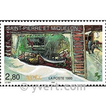 n.o 623 -  Sello San Pedro y Miquelón Correos