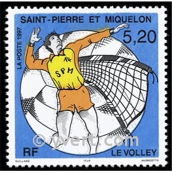 n.o 643 -  Sello San Pedro y Miquelón Correos