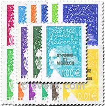 nr. 758/772 -  Stamp Saint-Pierre et Miquelon Mail