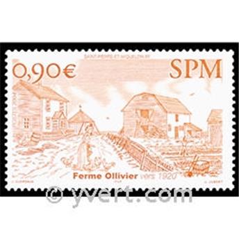 n.o 814 -  Sello San Pedro y Miquelón Correos