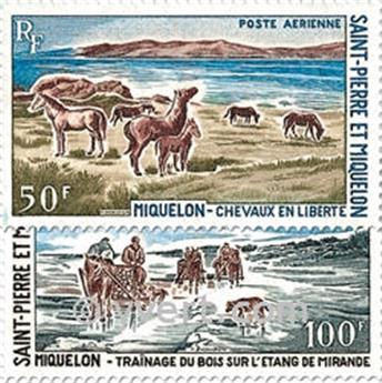 nr. 44/45 -  Stamp Saint-Pierre et Miquelon Air Mail