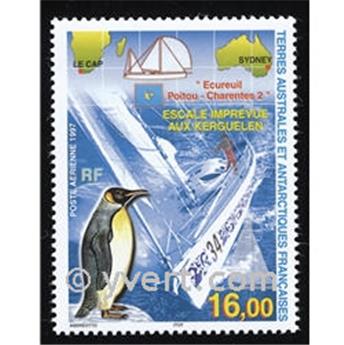 n.o 142 -  Sello Tierras Australes y Antárticas Francesas Correo aéreo