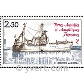 n.o 100 -  Sello Tierras Australes y Antárticas Francesas Correos