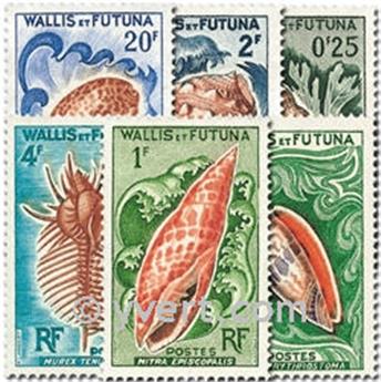 n.o 162/167 -  Sello Wallis y Futuna Correos