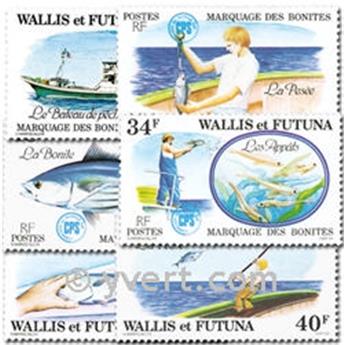 n° 226/231 -  Timbre Wallis et Futuna Poste