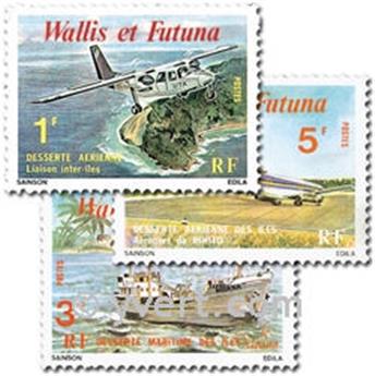 n° 254/256  -  Selo Wallis e Futuna Correios
