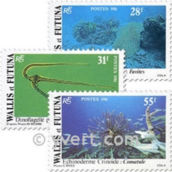 n° 267/272f (feuille) -  Timbre Wallis et Futuna Poste