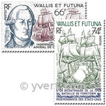 n.o 277/278 -  Sello Wallis y Futuna Correos