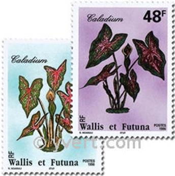 n° 493/494  -  Selo Wallis e Futuna Correios