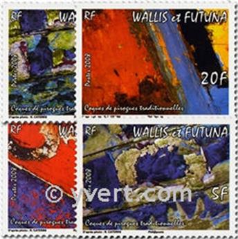 n° 702/705 -  Timbre Wallis et Futuna Poste