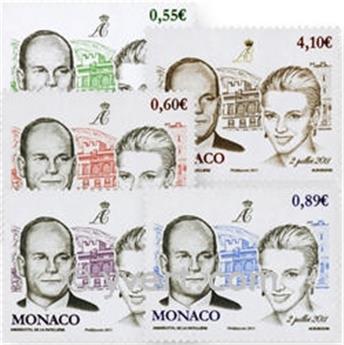 nr. 2785/2789 -  Stamp Monaco Mail