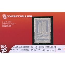 ALLEMAGNE -PA n°4a(*) ALLEMAGNE -PA n°4a(*)