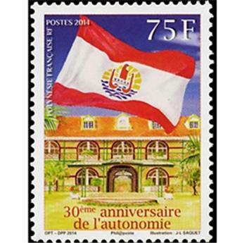 n° 1069 - Selo Polinésia Francesa Correio
