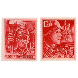 n°825/826** - Timbre Allemagne Poste n°825/826** - Timbre Allemagne Poste